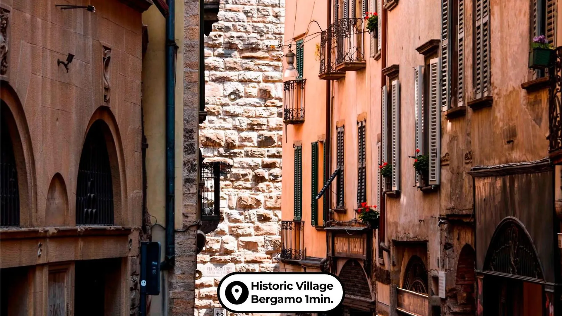 Appartamento 2' Citta Alta - Loft Moderno In Borgo Storico Bergamo